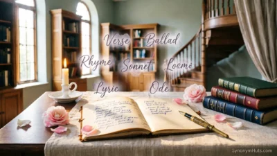 Synonyms for Poetry