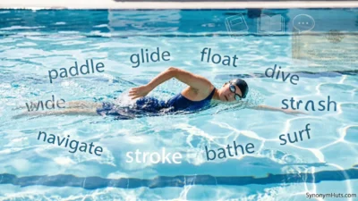 Synonyms for Swim